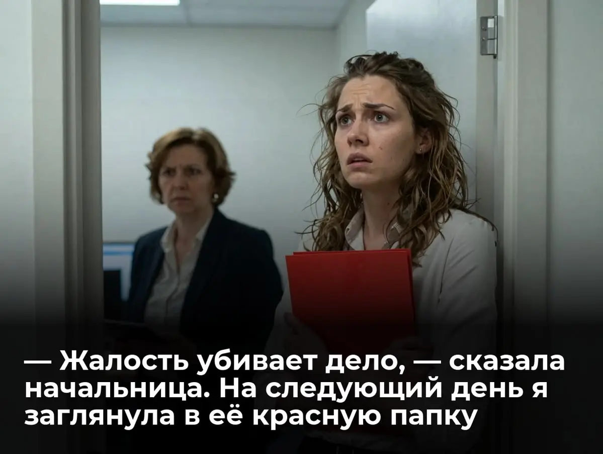 — Жалость убивает дело, — сказала начальница | Сетка — социальная сеть от hh.ru