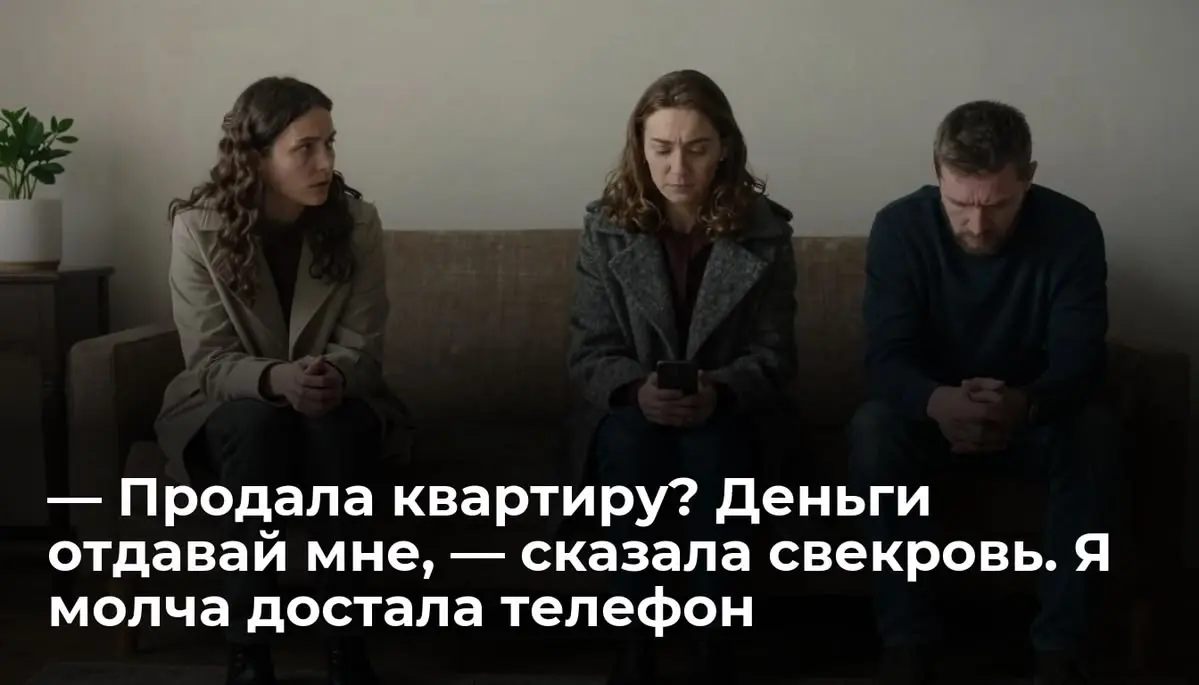 — Продала квартиру? Деньги отдавай мне, — сказала свекровь | Сетка — социальная сеть от hh.ru