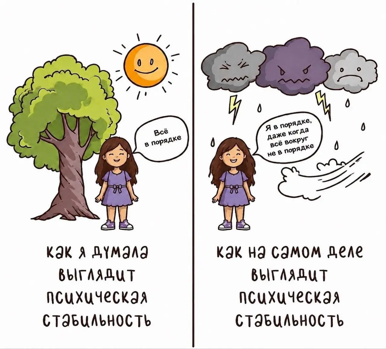 🌴Психическая стабильность 🌴
Замечаю ,что многие считают стабильностью то ,что у вас должны быть бабочки в животе ,вокруг все классно мы где - то в розовых очках пархаем 🦋
В жизни все прекрасно ,0 проб... | Сетка — социальная сеть от hh.ru