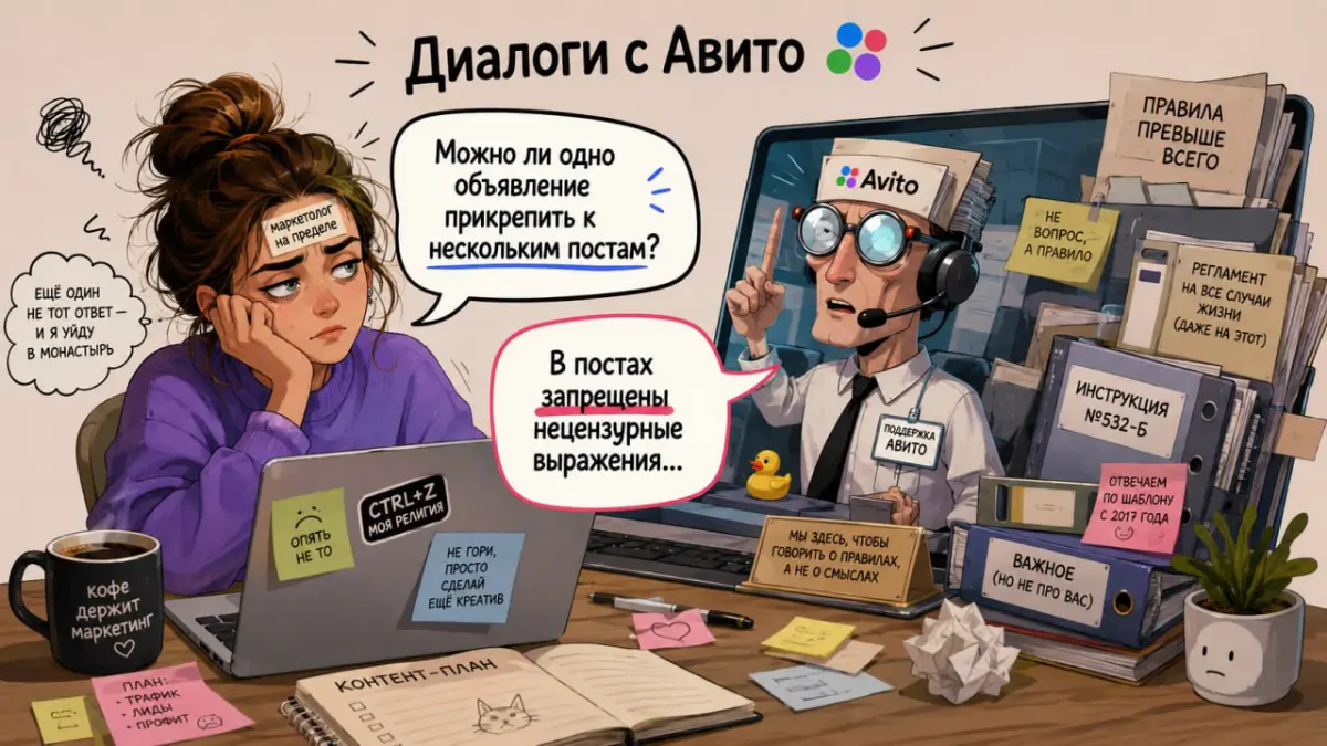 Диалоги с Авито как с душевно больным | Сетка — социальная сеть от hh.ru