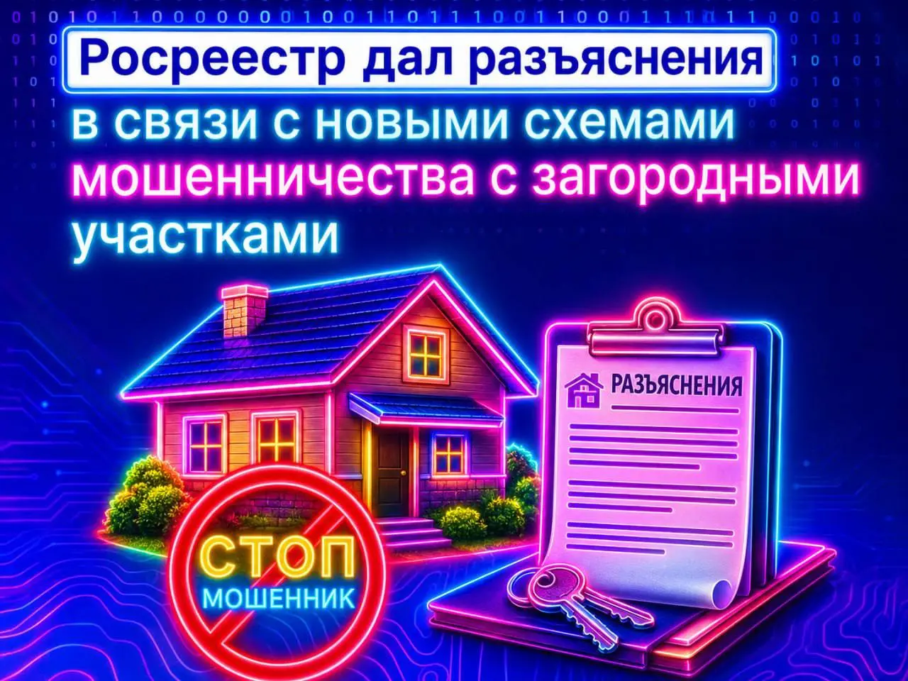 Осторожно: новая мошенническая схема против владельцев загородных участков
Росреестр предупредил о появлении новой схемы обмана, нацеленной на собственников земельных участков: злоумышленники массово ... | Сетка — социальная сеть от hh.ru