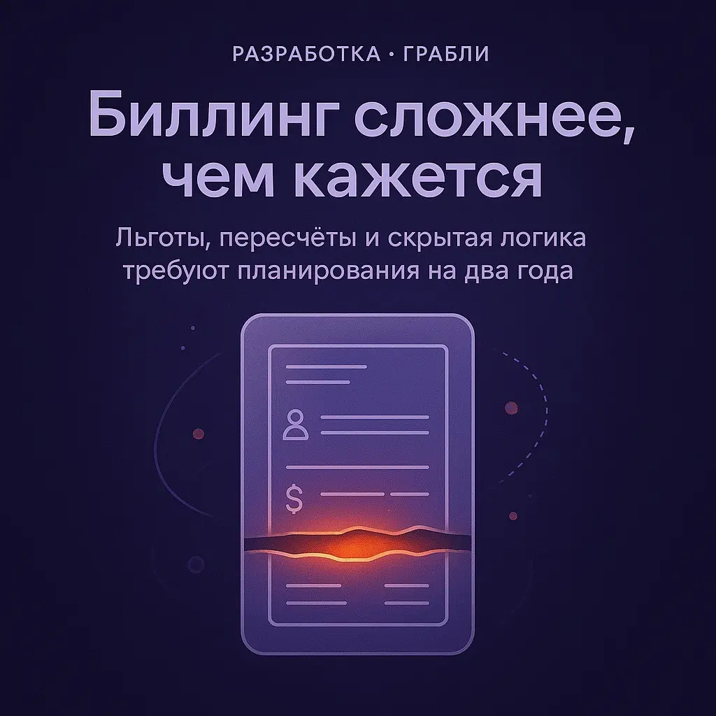 Биллинг за неделю: почему через два года переписываем | Сетка — социальная сеть от hh.ru