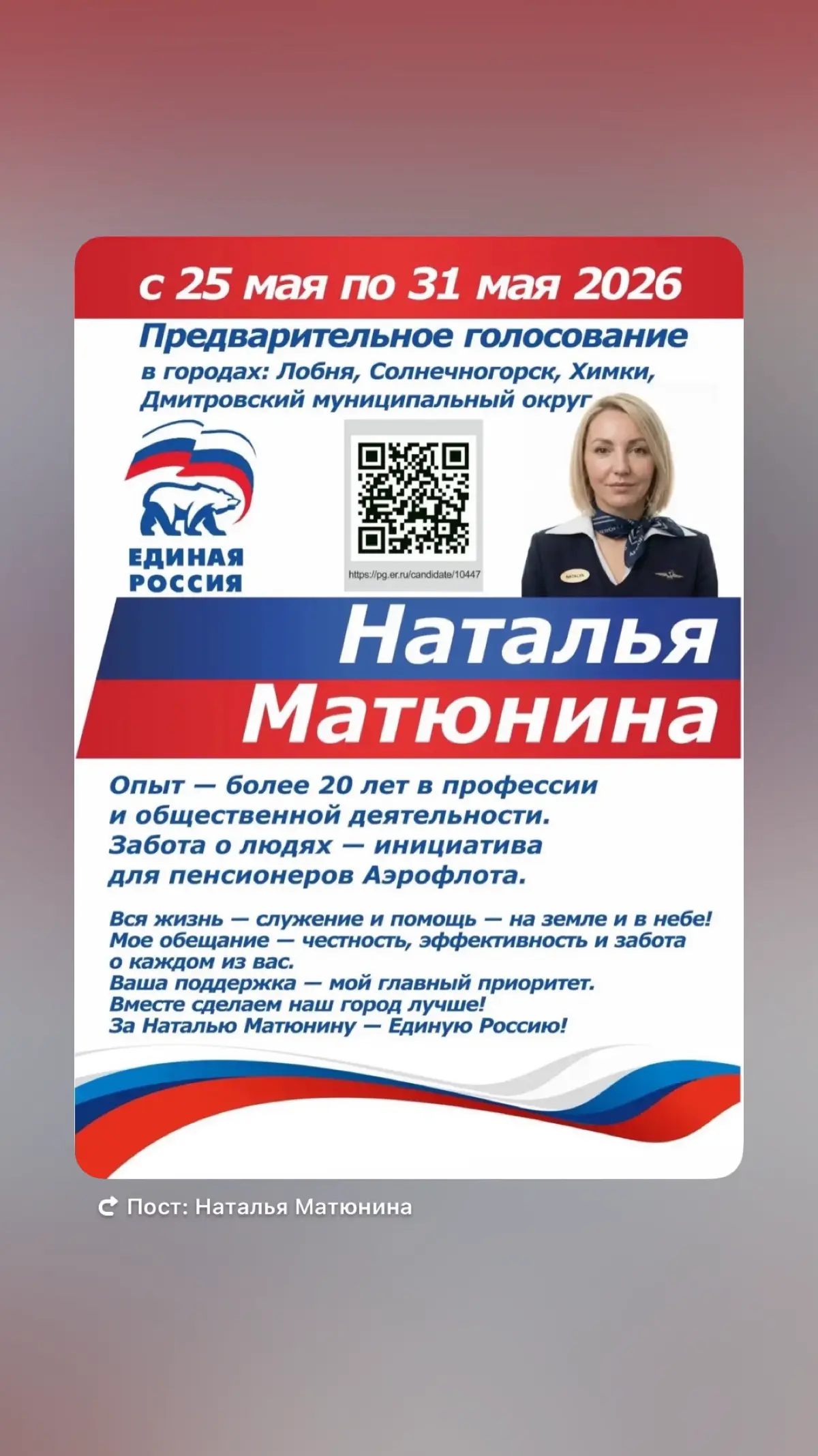 Праймериз от париии "Единая Россия". Для меня это опыт | Сетка — социальная сеть от hh.ru