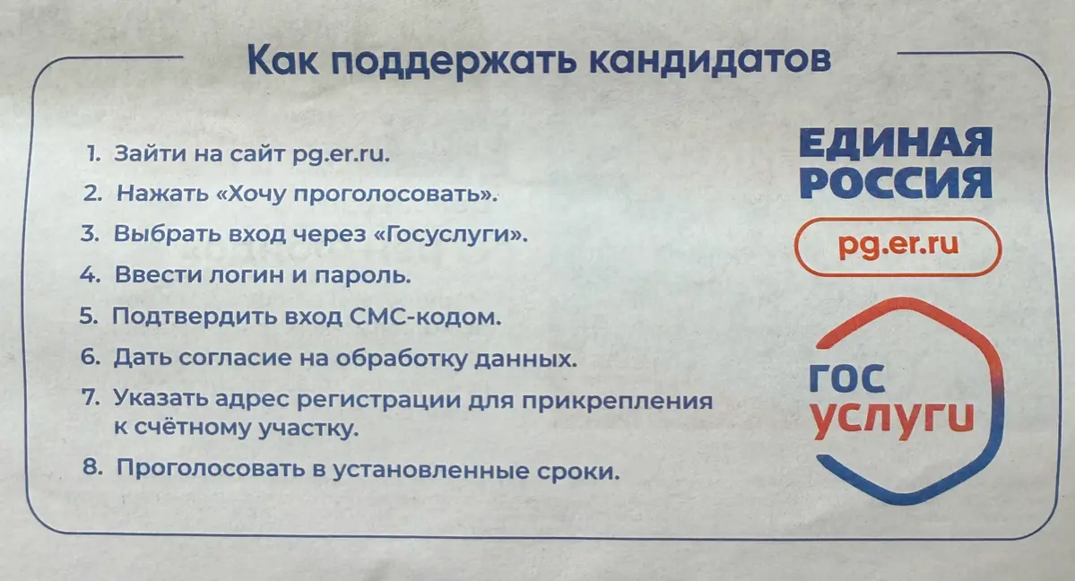 Праймериз от париии "Единая Россия". Для меня это опыт | Сетка — социальная сеть от hh.ru