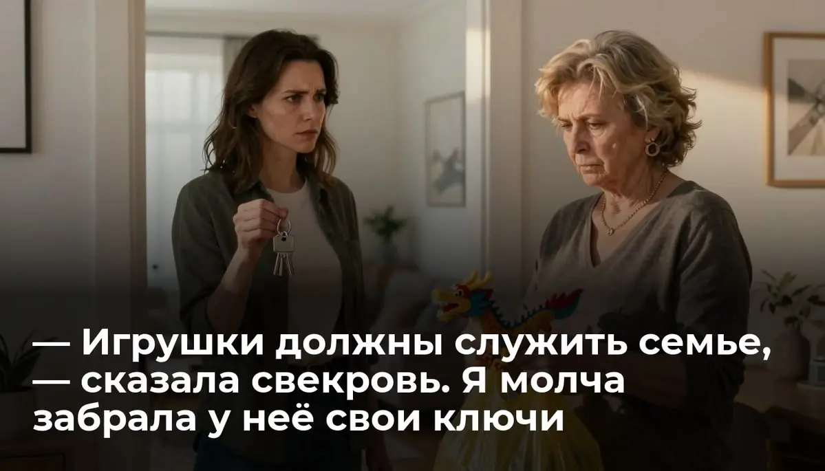 — Игрушки должны служить семье, — сказала свекровь | Сетка — социальная сеть от hh.ru