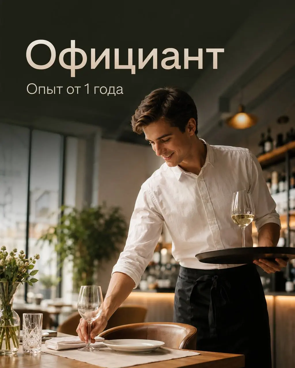 ОФИЦИАНТ НА 3,4,7,8 ИЮНЯ
От 2 500₽/смена + чаевые
Кампанелло кафе
• Москва, м. Кузьминки
• Рестораны/Кафе
• +79653706365
Полное описание вакансии размещено в Телеграм и Макс | Сетка — социальная сеть от hh.ru
