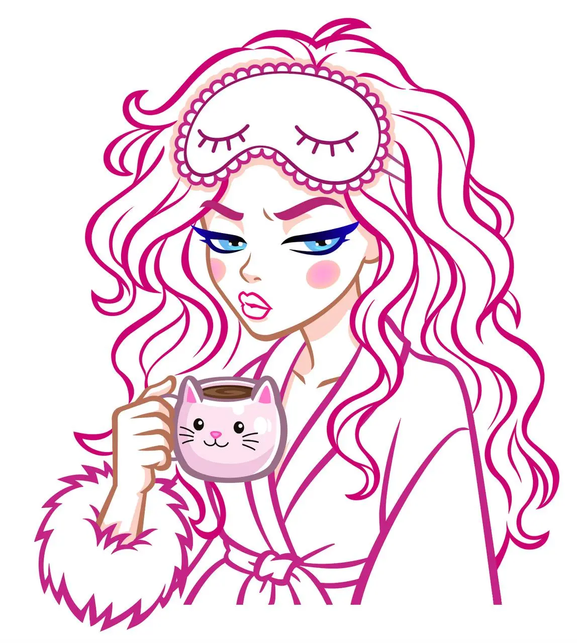 процесс работы
#characterdesign #characterdesign #векторнаяграфика #adobeillustrator | Сетка — социальная сеть от hh.ru