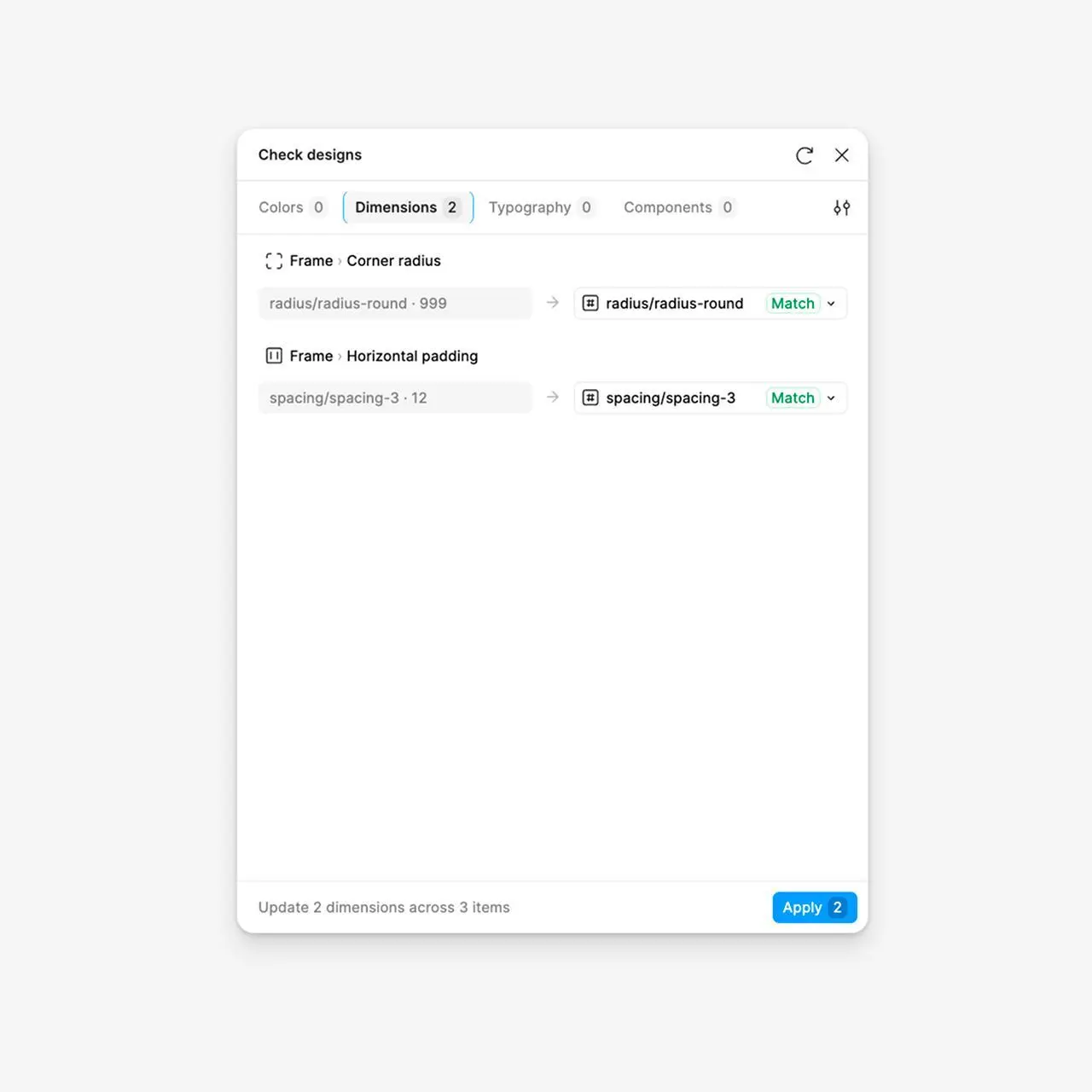 Минус парочка стартаптов и плагинов от Фигмы.
Теперь можно чекать цвета, компоненты и прочее на соответствие вашей ДС и стилей. Имба | Сетка — социальная сеть от hh.ru