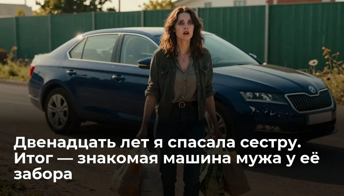 Двенадцать лет я спасала сестру. Итог — знакомая машина мужа у её забора
Тяжелые пакеты с логотипом «Пятёрочки» оттягивали пальцы, пластиковые ручки врезались в кожу до белых полос | Сетка — социальная сеть от hh.ru