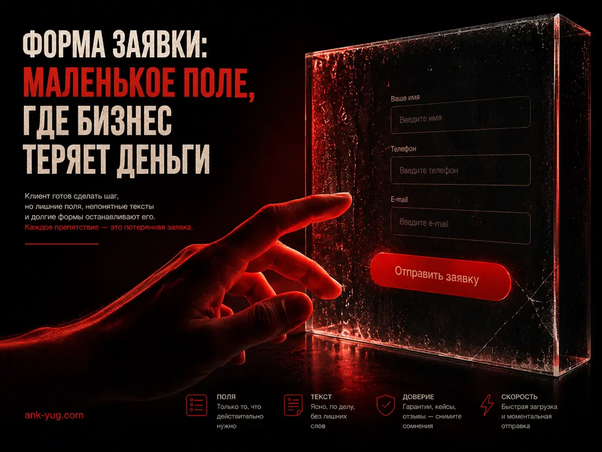 Форма заявки: маленькое поле, где бизнес теряет деньги | Сетка — социальная сеть от hh.ru
