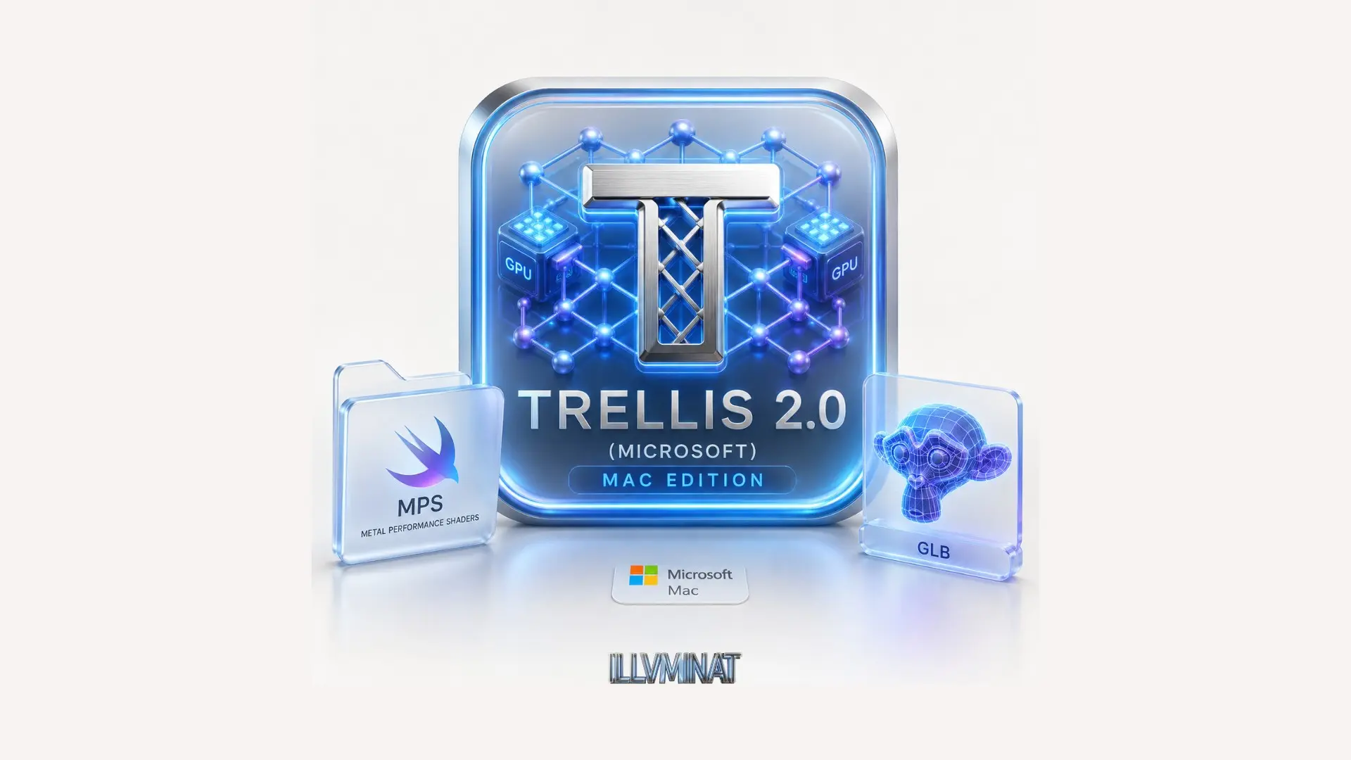 TRELLIS 2.0 от Microsoft на Mac без CUDA | Сетка — социальная сеть от hh.ru