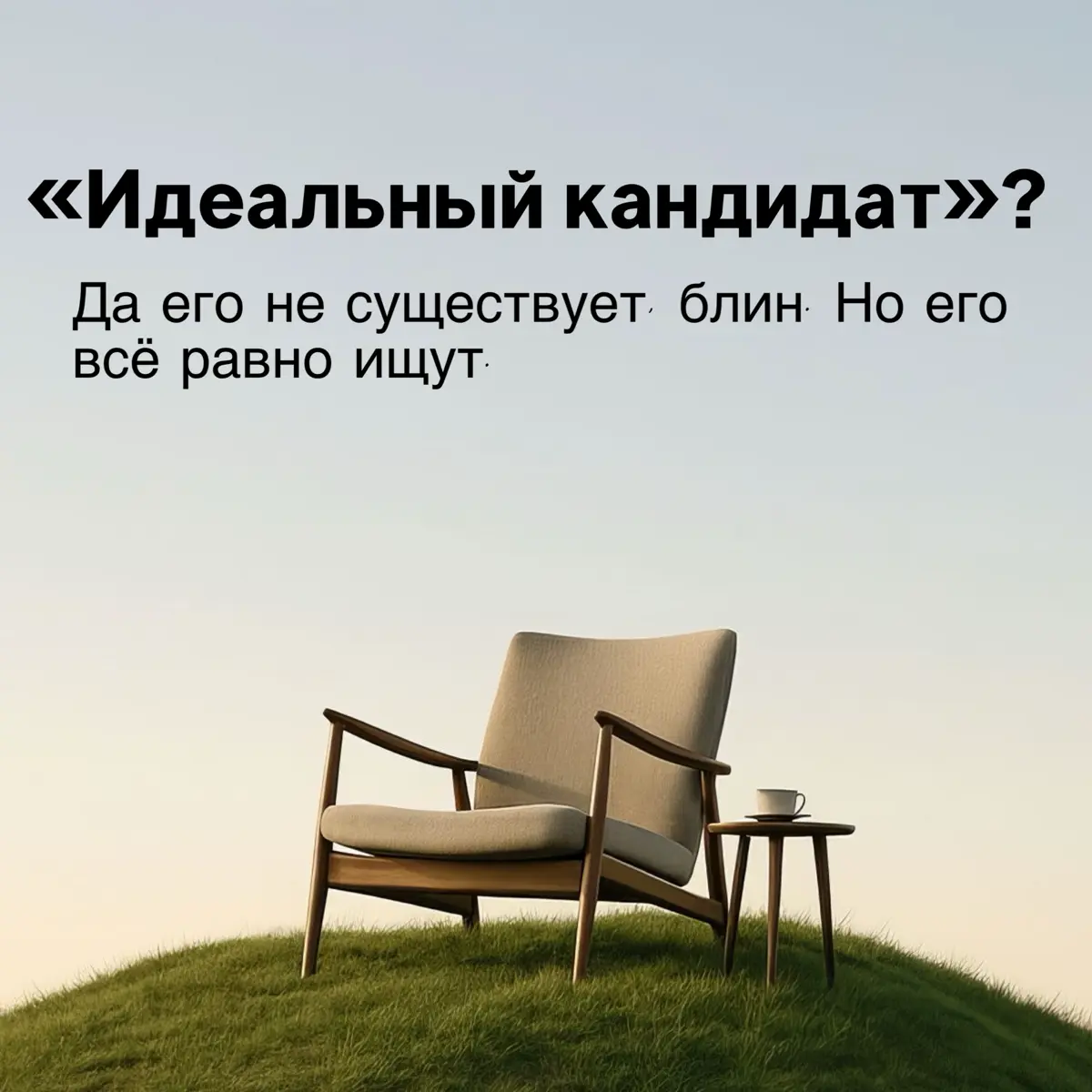 💯«Идеальный кандидат»? Да его не существует, блин. | Сетка — социальная сеть от hh.ru