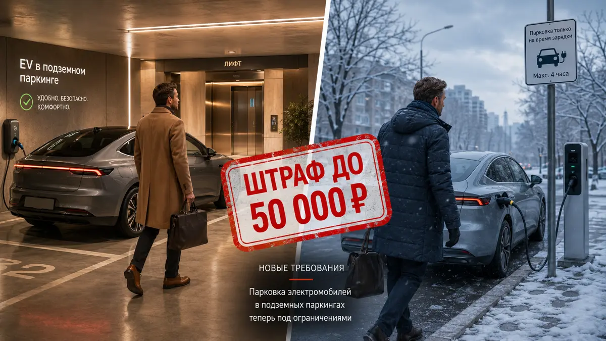 EV в подземном паркинге: комфорт превращается в штраф | Сетка — социальная сеть от hh.ru