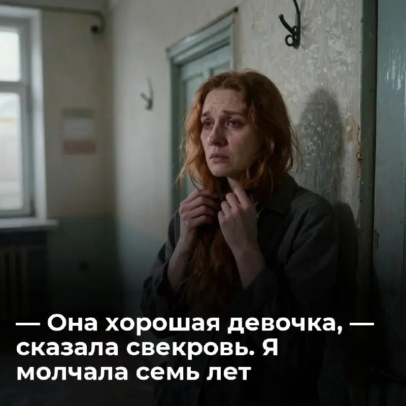— Она хорошая девочка, — сказала свекровь. Я молчала семь лет
— Ты же понимаешь, что Алёша устаёт, — сказала Раиса Петровна, когда я обнаружила в его куртке чужой волос. Длинный, рыжий, явно не мой | Сетка — социальная сеть от hh.ru
