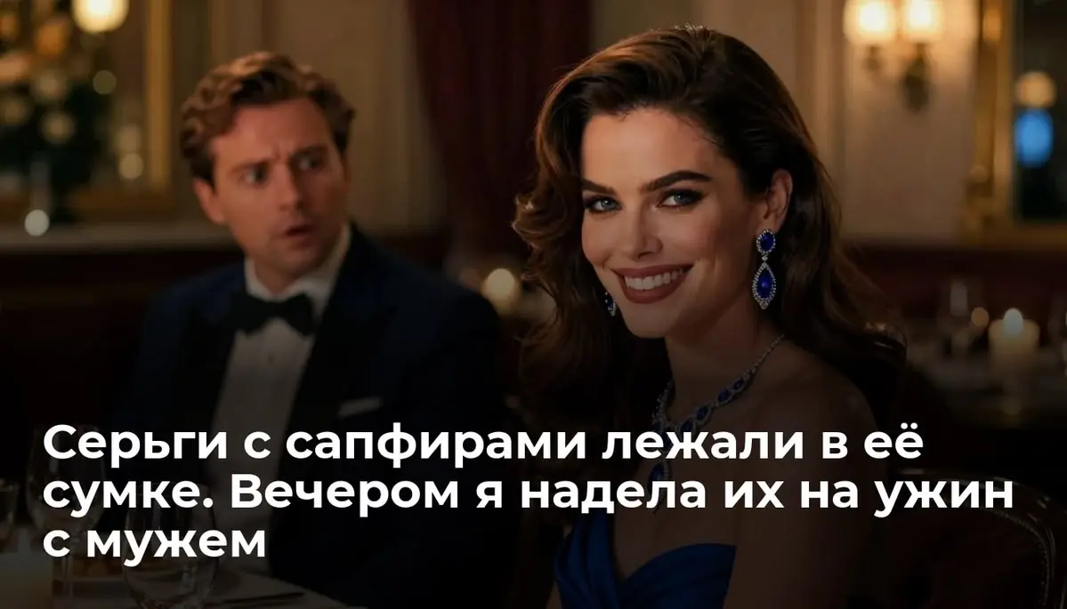 Серьги с сапфирами лежали в её сумке. Вечером я надела их на ужин с мужем
Металлический замок чужого шкафчика поддался с тихим, почти виноватым щелчком | Сетка — социальная сеть от hh.ru