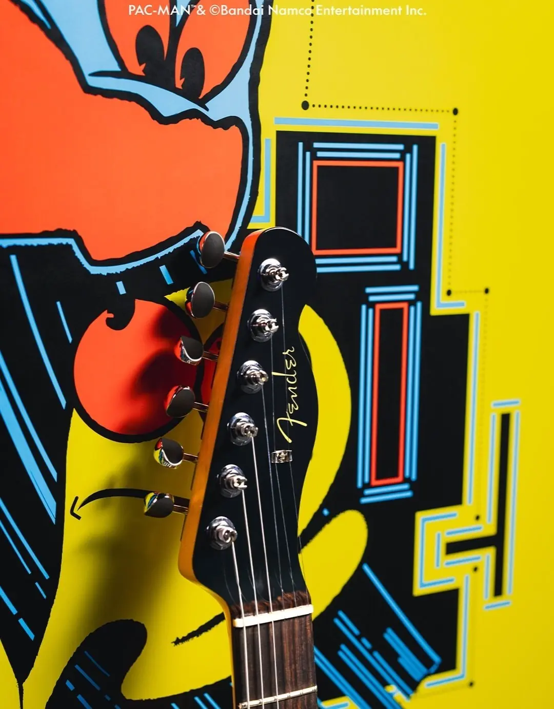 Fender представил лимитированную серию Player II Telecaster, вдохновленную классикой Pac-Man 🕹️. Это официальное партнерство с Bandai Namco для всех, кто помнит звук 8-битных пикселей 🎸✨ | Сетка — социальная сеть от hh.ru