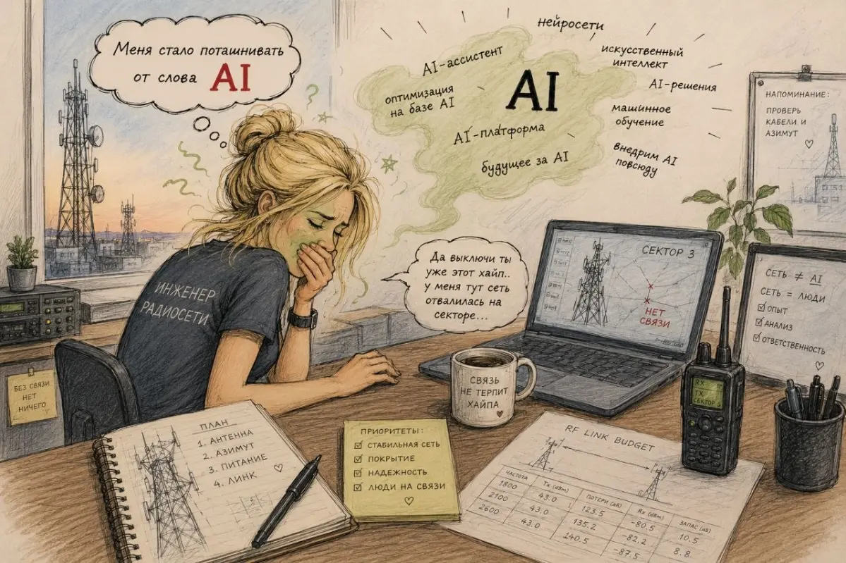 Тошнит уже от AI хайпа | Сетка — социальная сеть от hh.ru