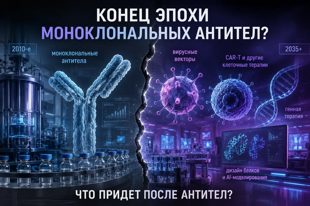 Конец эпохи моноклональных антител? | Сетка — социальная сеть от hh.ru