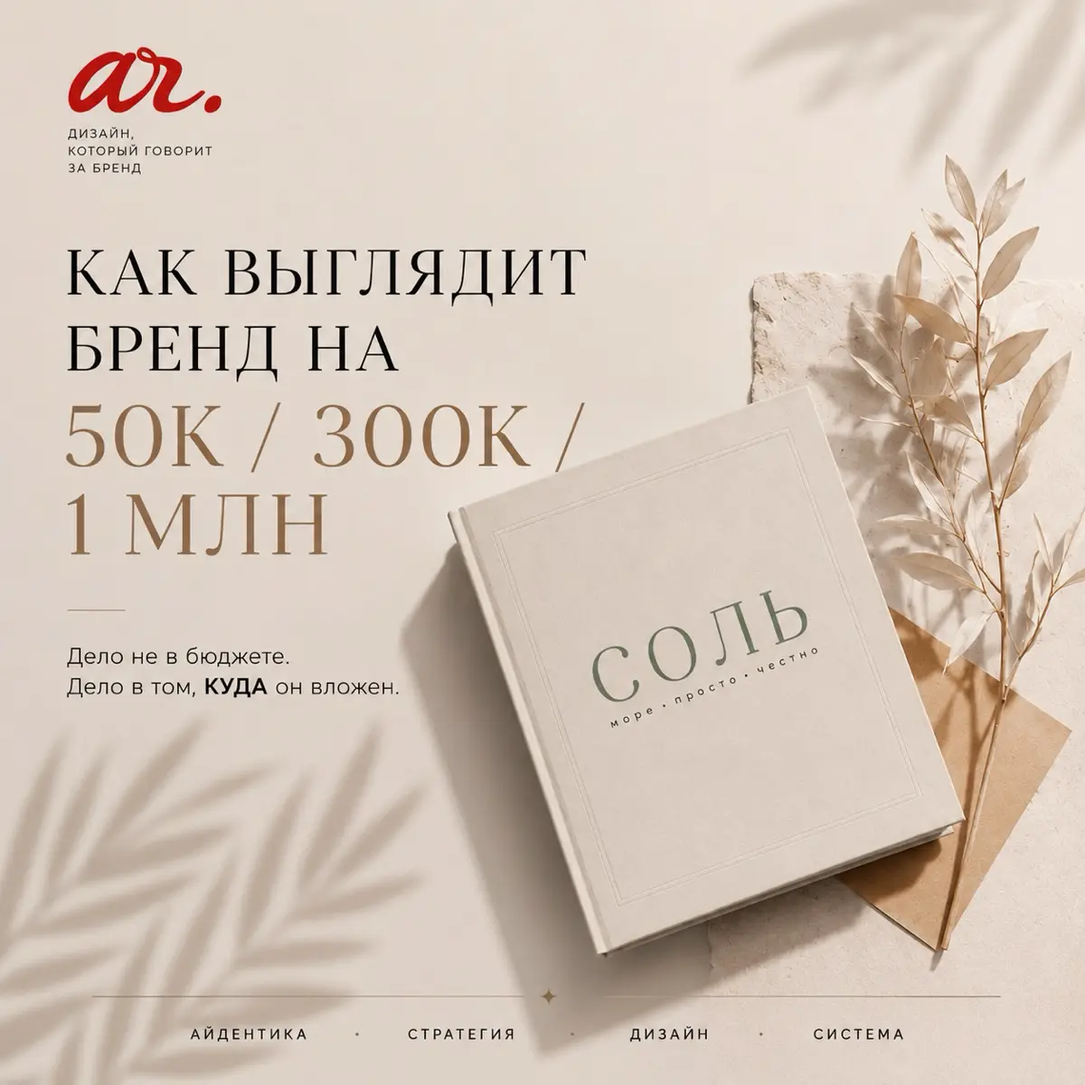 Секрет дорогого бренда — не дорогой логотип. | Сетка — социальная сеть от hh.ru