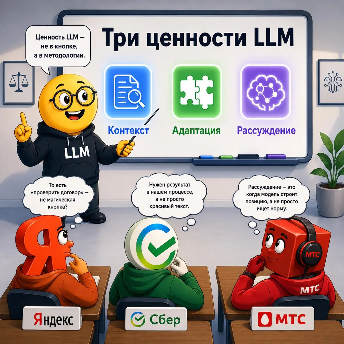 Три ценности LLM, которые мы забываем | Сетка — социальная сеть от hh.ru