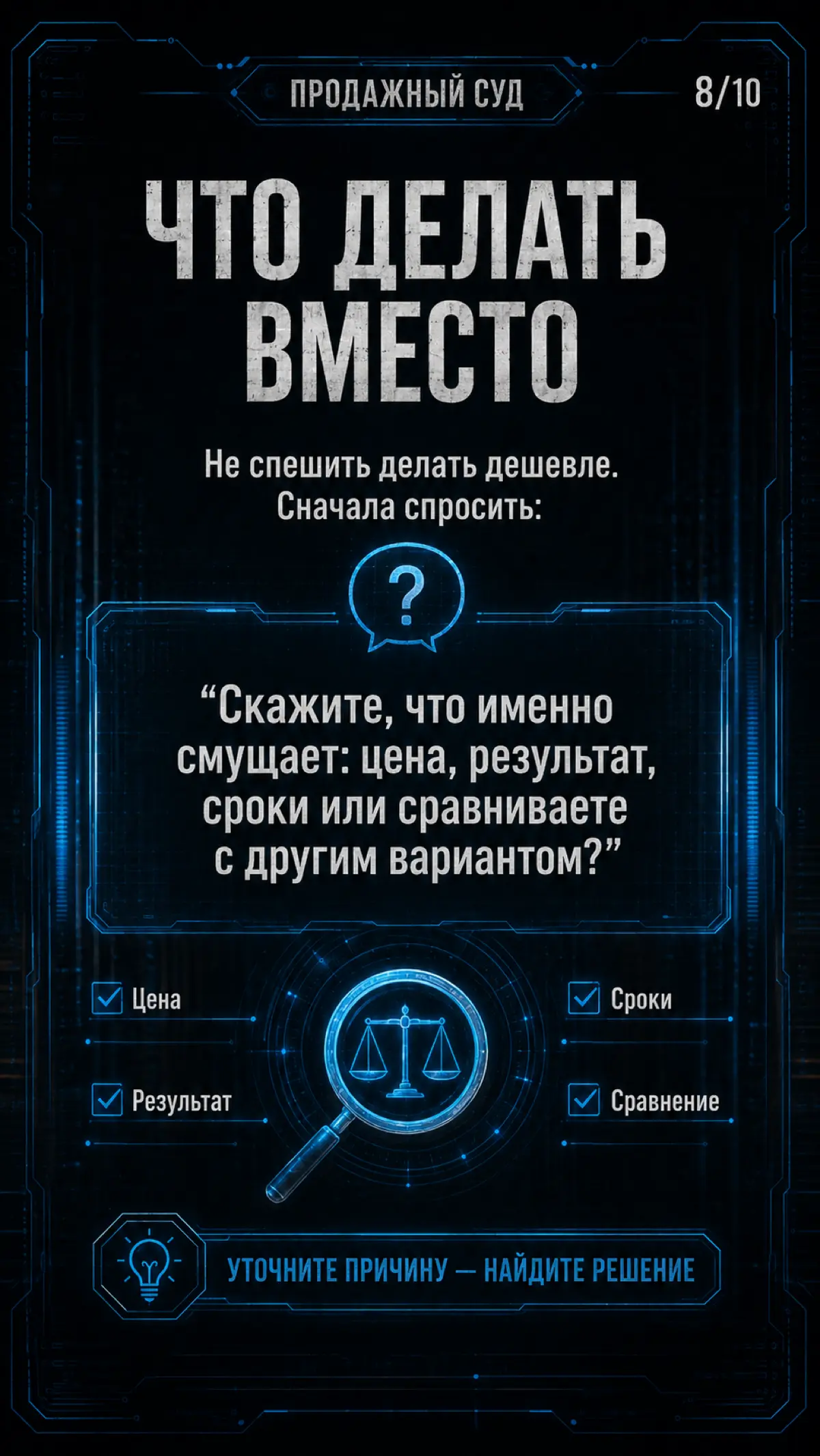 СКИДКА ОТ СТРАХА:КАК МЕНЕДЖЕР САМ УЧИТ ТОРГОВАТЬСЯ | Сетка — социальная сеть от hh.ru
