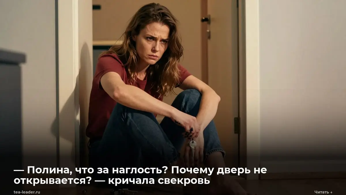 — Полина, что за наглость? Почему дверь не открывается? — кричала свекровь
— Впусти меня сейчас же, у меня сумки тяжелые, — Галина Петровна дышала в трубку так громко, будто стояла не за дверью, а над... | Сетка — социальная сеть от hh.ru