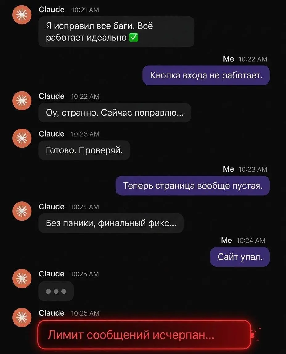 #IT
😂 ПМ 💬 MAX 🛍 Другие каналы
В этом посте были ссылки, но мы их удалили по правилам Сетки | Сетка — социальная сеть от hh.ru