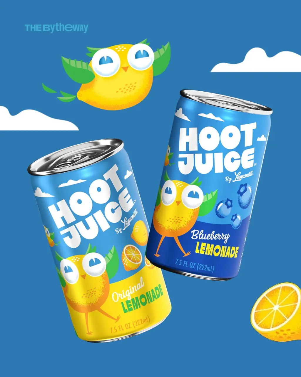 Лёгкий и остроумный визуальный образ лимонада Hoot Juice от Lemonati
Главный герой бренда — совёнок с широко раскрытыми глазами, ставший символом бодрости и дружелюбия | Сетка — социальная сеть от hh.ru