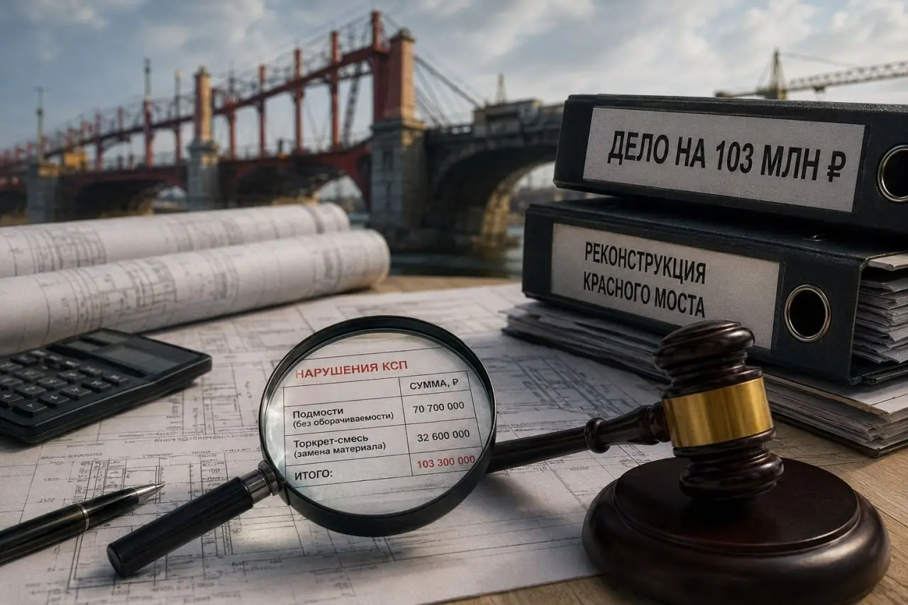 Кассация развернула спор о 103 млн: акт КСП оказался весомее экспертизы
Заказчик (МКУ) потребовал с подрядчика 103,3 млн ₽ за реконструкцию моста в Орле. Деньги бюджетные | Сетка — социальная сеть от hh.ru