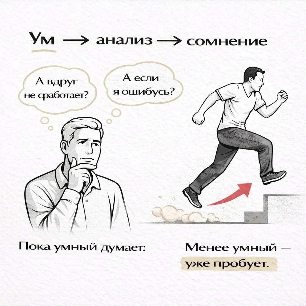 Ум или действие ..? | Сетка — социальная сеть от hh.ru