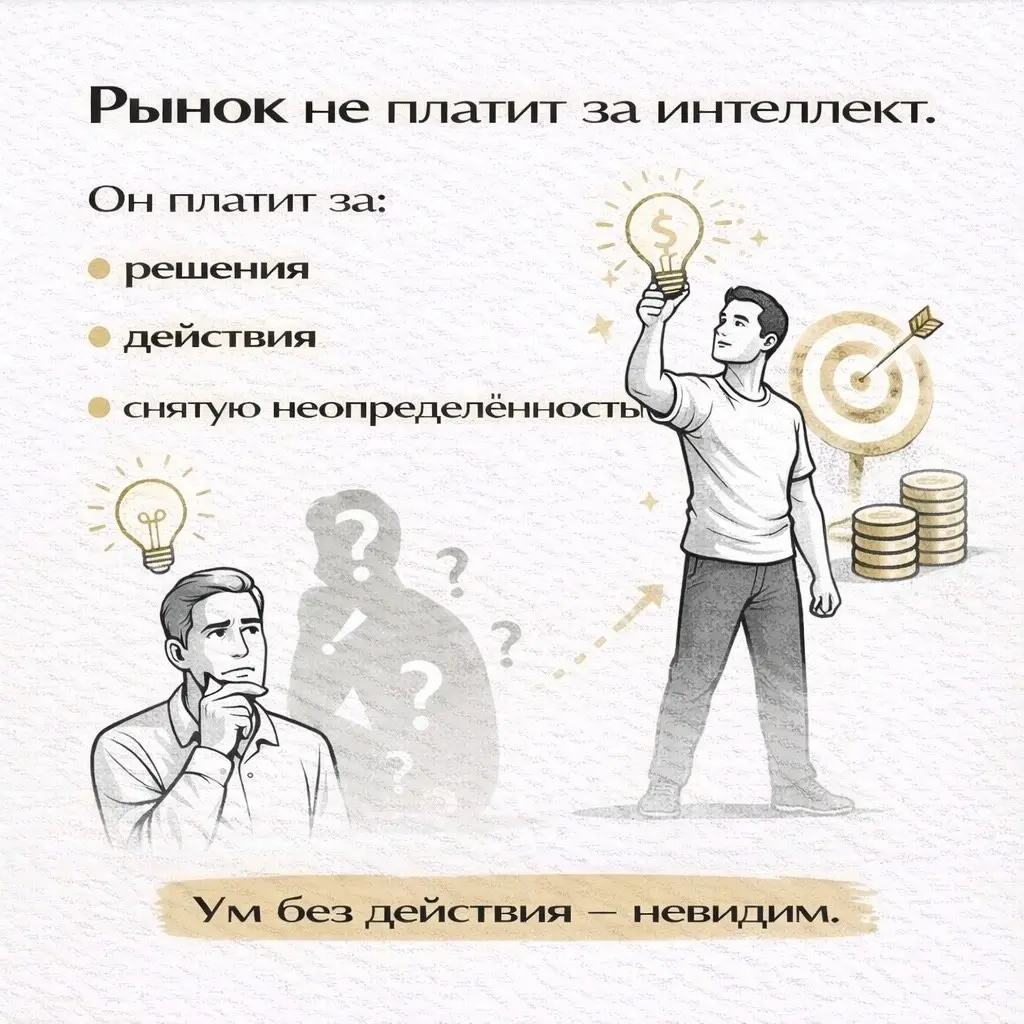 Ум или действие ..? | Сетка — социальная сеть от hh.ru