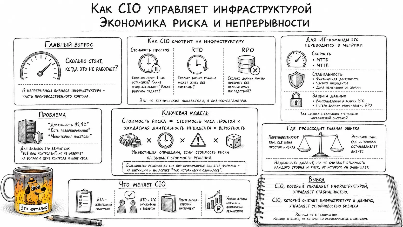 Как CIO управляет инфраструктурой. | Сетка — социальная сеть от hh.ru