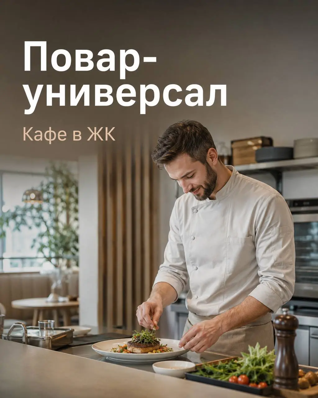 ПОВАР-УНИВЕРСАЛ
От 6 000₽/смена
кафе
• ПГТ Отрада, м. Пятницкое шоссе, Улица Парковая 1
• Рестораны/Кафе
• +79256156669
Полное описание вакансии размещено в Телеграм и Макс | Сетка — социальная сеть от hh.ru
