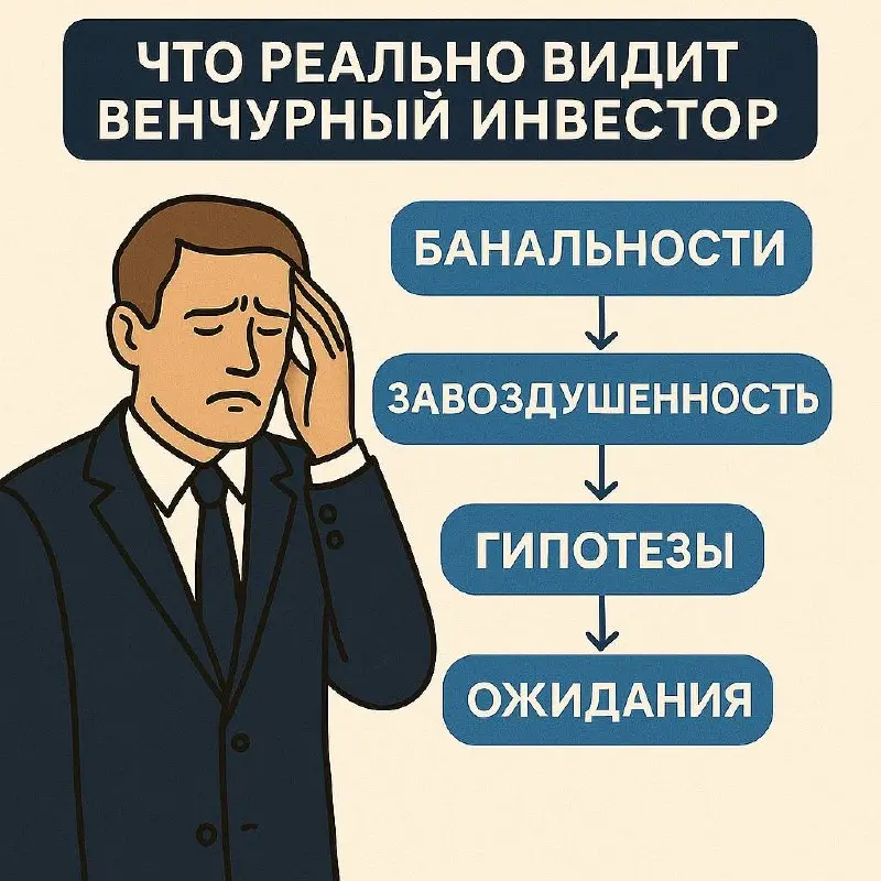 Почему все питчи выглядят одинаково
Большинство питчей проектов выглядят одинаково, потому что не понимают, как на них смотрят инвесторы | Сетка — социальная сеть от hh.ru