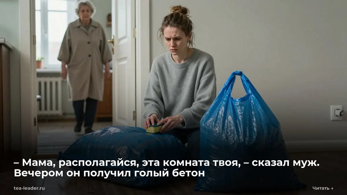 – Мама, располагайся, эта комната твоя, – сказал муж. Вечером он получил голый бетон
– Ну что, мама, располагайся | Сетка — социальная сеть от hh.ru