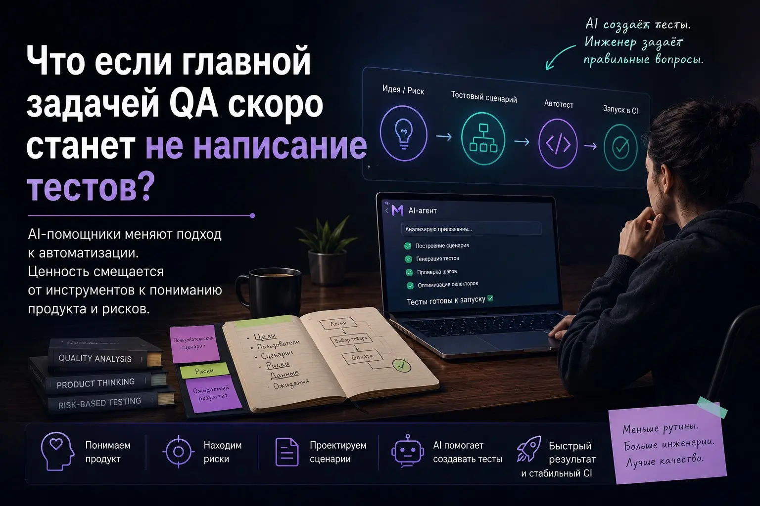 Что если главной задачей QA скоро будут не тесты? | Сетка — социальная сеть от hh.ru
