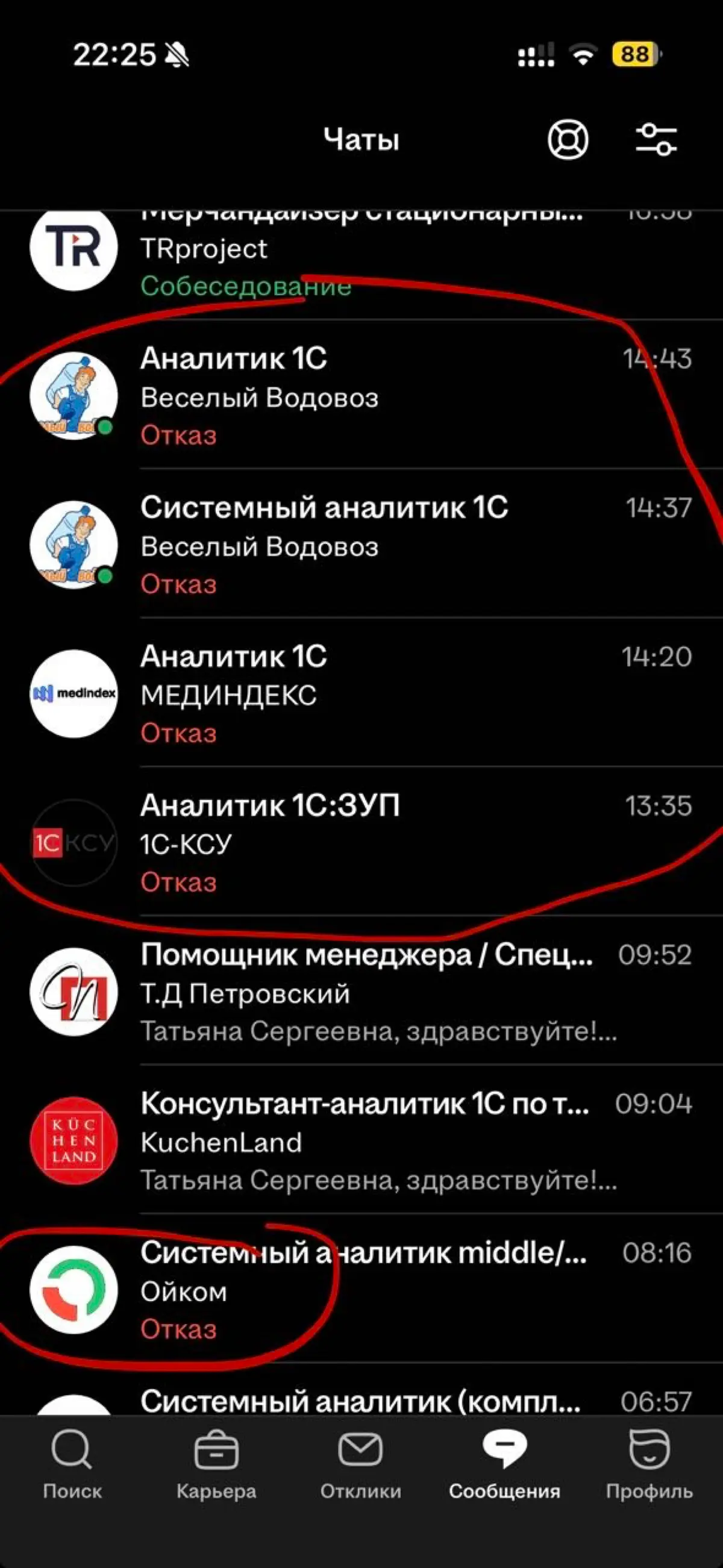 ОТКАЗОТКАЗОТКАЗ☠️ | Сетка — социальная сеть от hh.ru