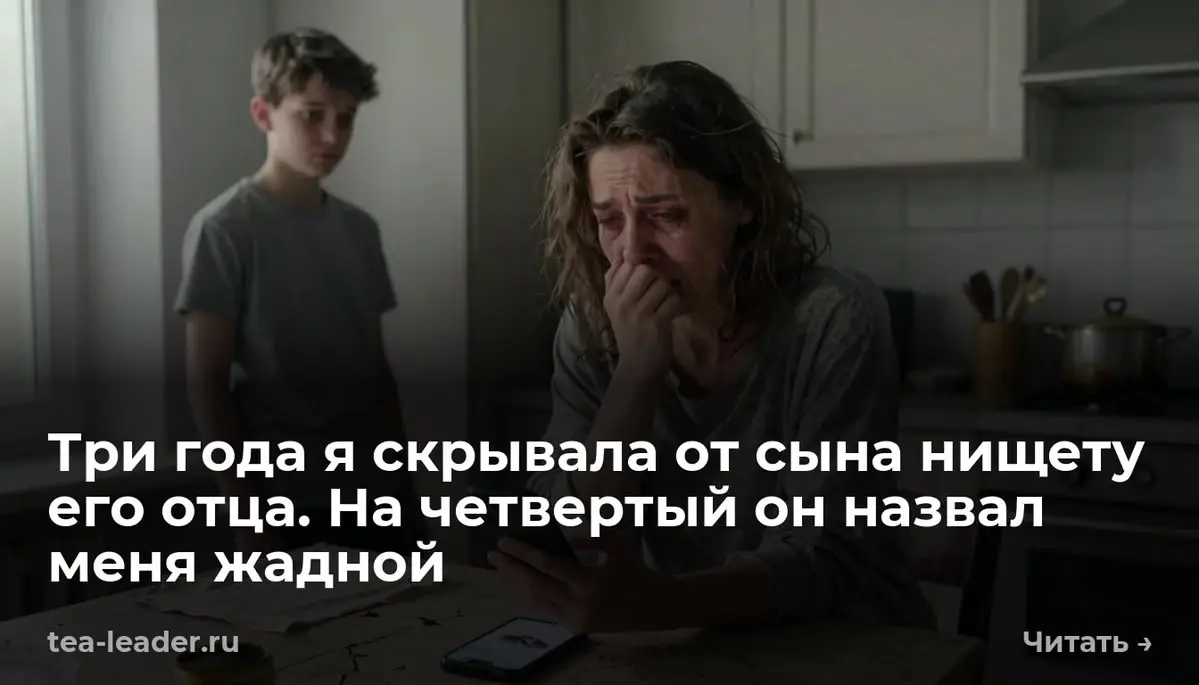 Три года я скрывала от сына нищету его отца | Сетка — социальная сеть от hh.ru