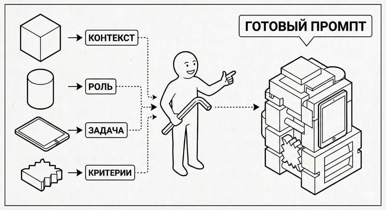 Обещанный супер-промпт для создания... других промптов. | Сетка — социальная сеть от hh.ru