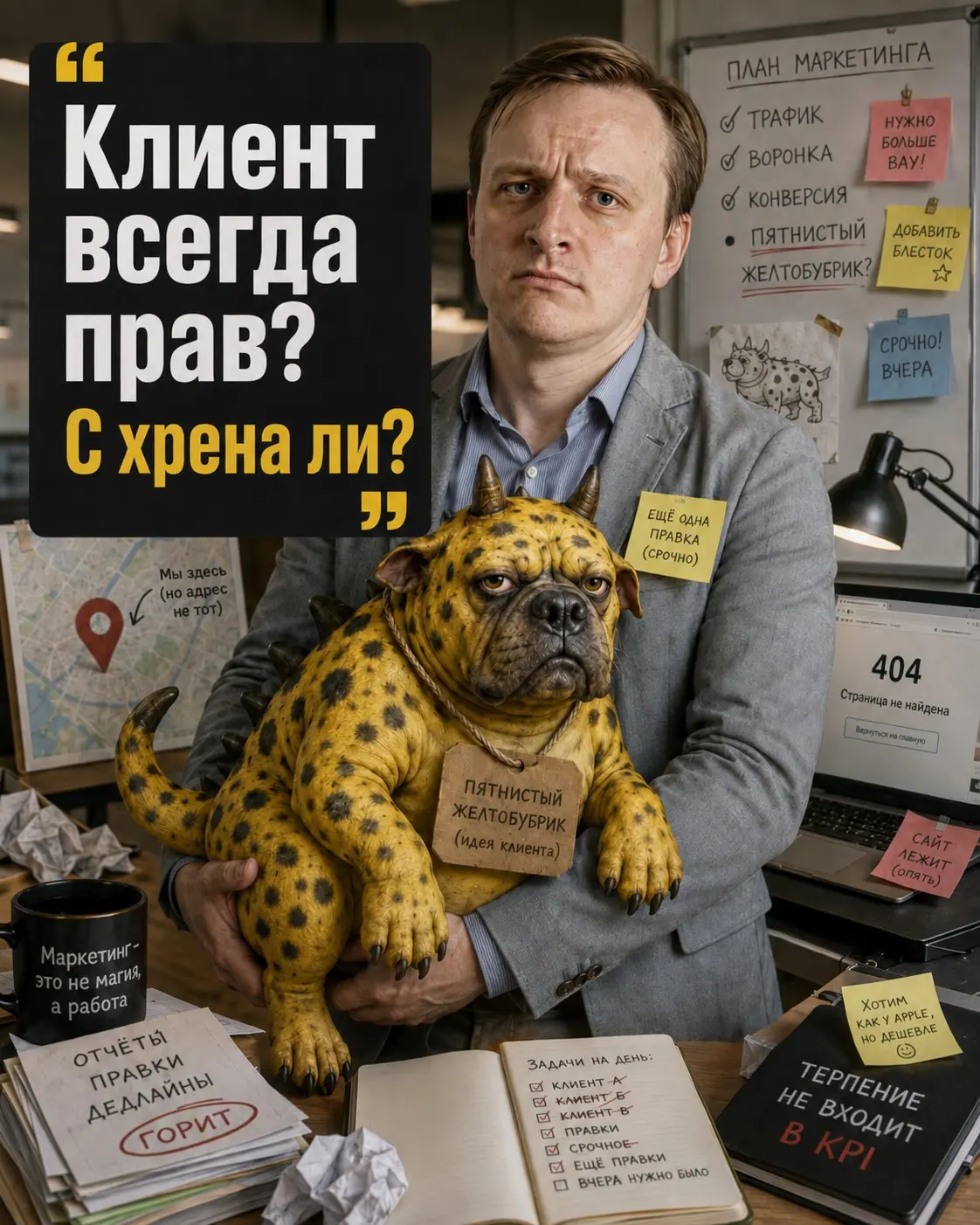 Клиент всегда прав? Сомневаюсь | Сетка — социальная сеть от hh.ru