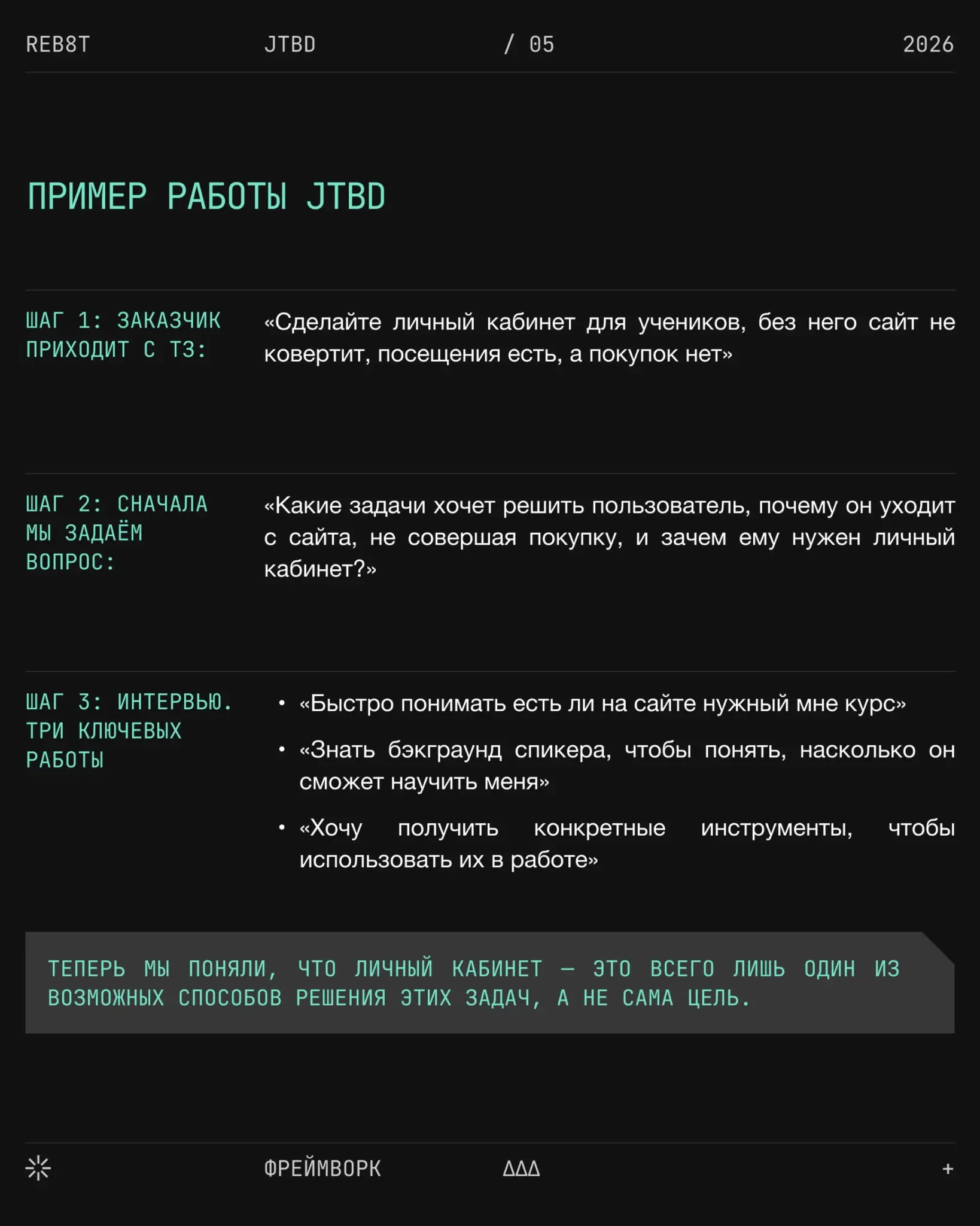 Как работать с JTBD | Сетка — социальная сеть от hh.ru