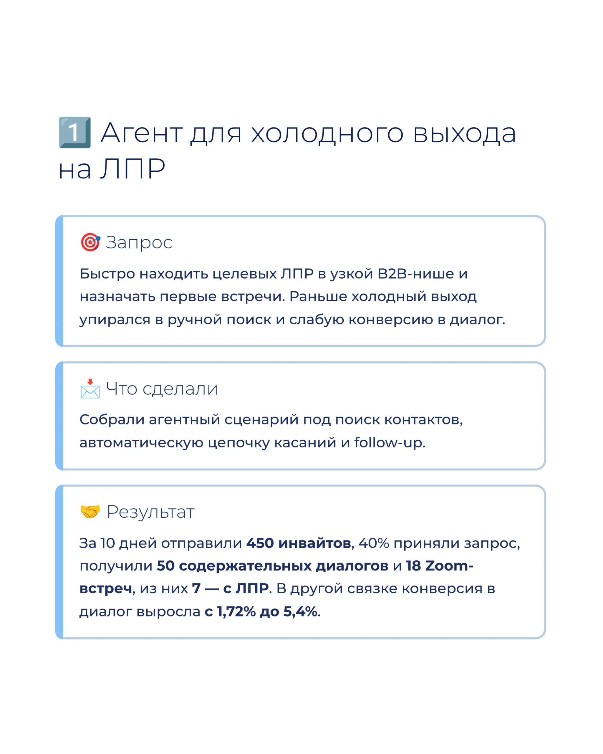 Тупая работа должна закончиться сейчас 🫠
Собрал в карточках 5 сильных кейсов с Буткэмпа за последнее время | Сетка — социальная сеть от hh.ru