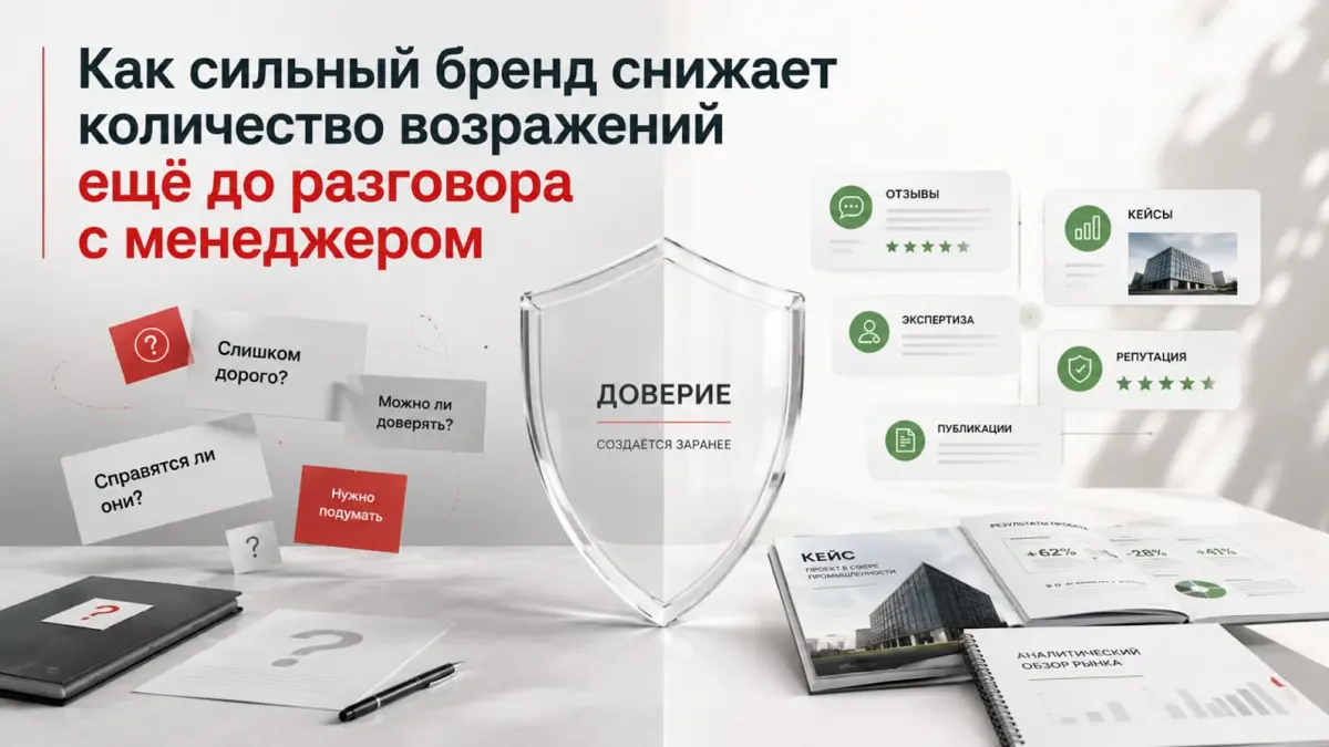 Большинство возражений в продажах появляются не на встрече с менеджером, а гораздо раньше | Сетка — социальная сеть от hh.ru