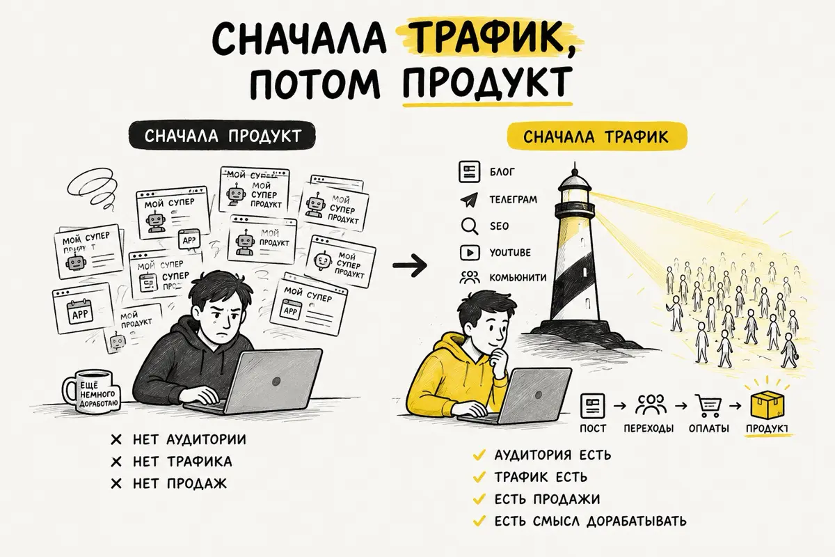 Сначала трафик, потом продукт | Сетка — социальная сеть от hh.ru