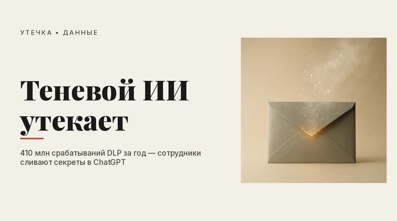 Теневой ИИ: почему ваши сотрудники сливают данные в ChatGPT | Сетка — социальная сеть от hh.ru