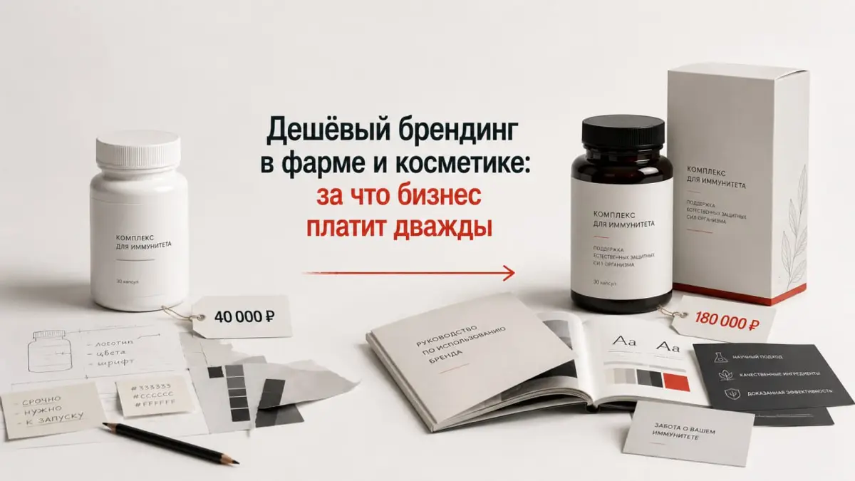 Многие компании экономят на брендинге в начале пути: заказывают логотип, выбирают цвета, делают упаковку и считают вопрос закрытым | Сетка — социальная сеть от hh.ru