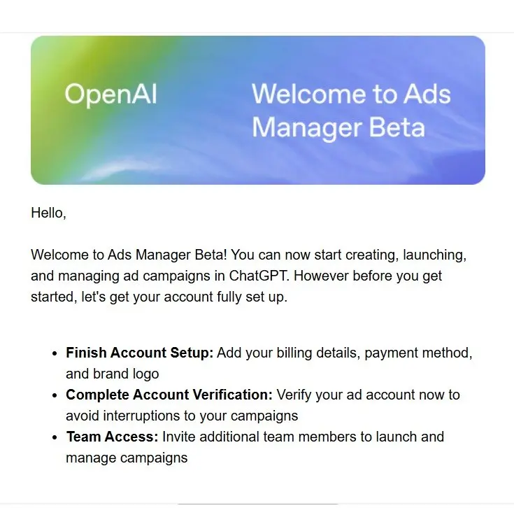 OpenAI запустила рекламный кабинет ChatGPT Ads | Сетка — социальная сеть от hh.ru