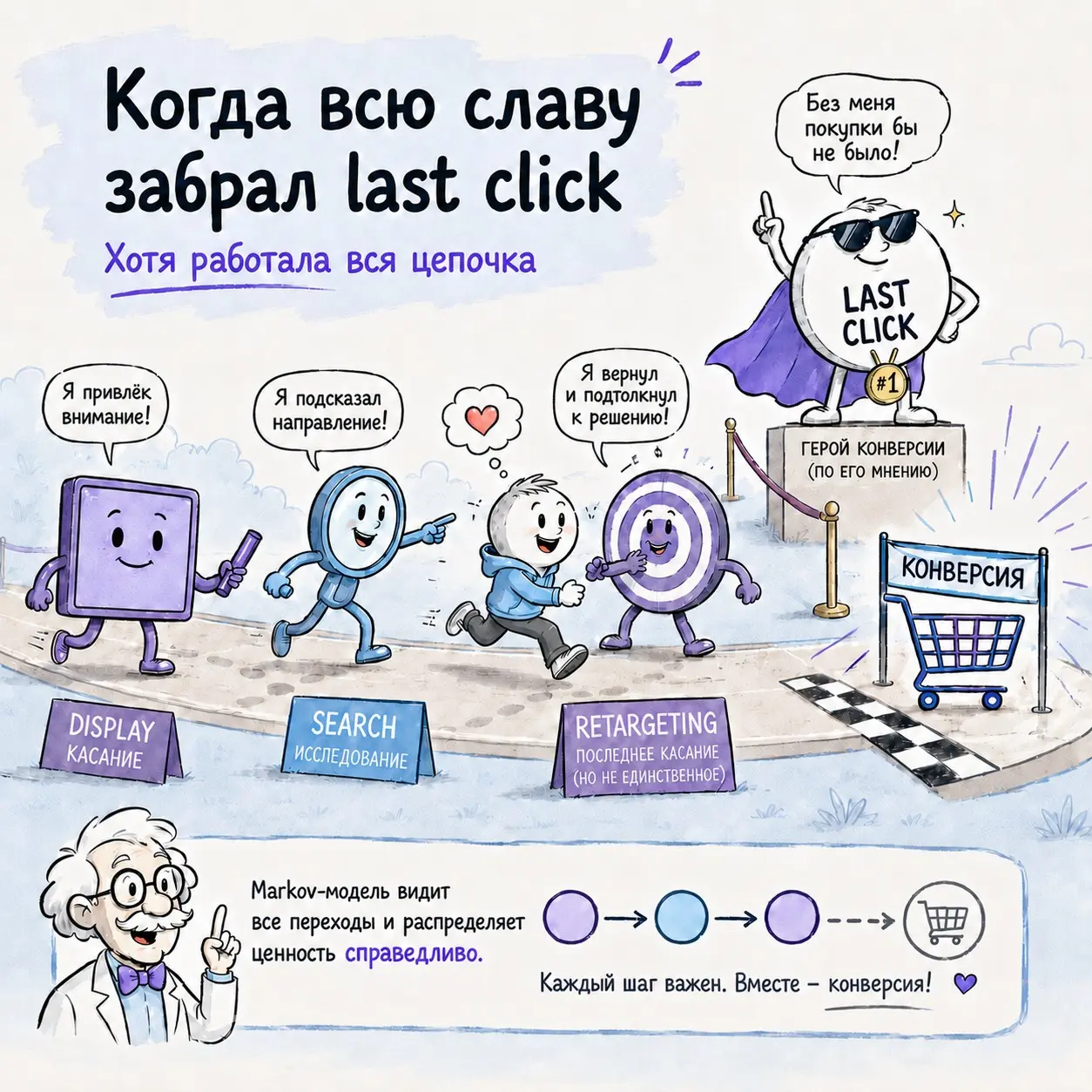 Модель Маркова в конверсионных цепочках — простыми словами | Сетка — социальная сеть от hh.ru