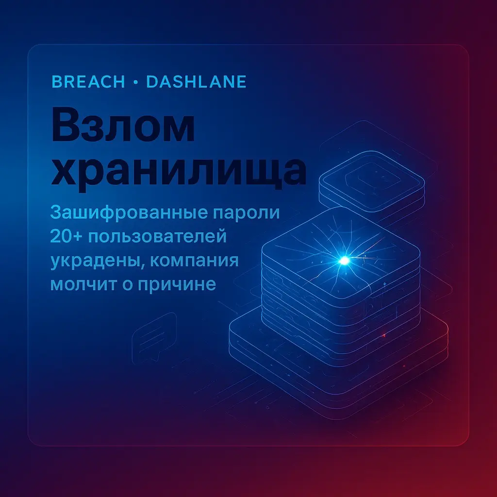 Dashlane: утечка хранилищ паролей и молчание компании | Сетка — социальная сеть от hh.ru