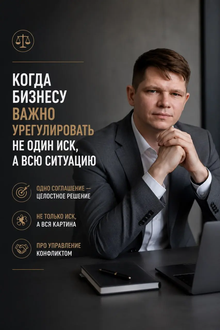 Когда бизнесу важно урегулировать не один иск, а всю ситуацию
В деле № А45-5652/2019 Арбитражный суд Новосибирской области утвердил мировое соглашение, составленное на основании медиативного соглашени... | Сетка — социальная сеть от hh.ru